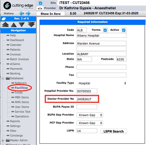 Locating the Provider Site for Adding an Account 